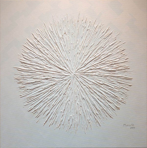 "pointe" | Jörg Minrath | 2024 | 70 x 70 x 2 cm