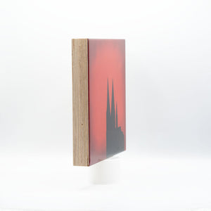 "Edition #14" | Resin auf Holz | 23 x 23 x 3 cm
