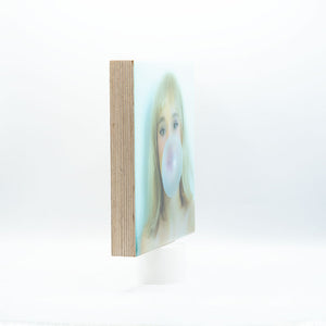 "Edition #6" | Resin auf Holz | 23 x 23 x 3 cm