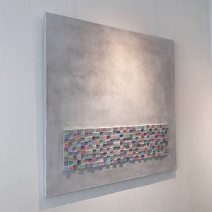 "cubes" | Jörg Minrath | 2019 | 120 x 120 x 4 cm