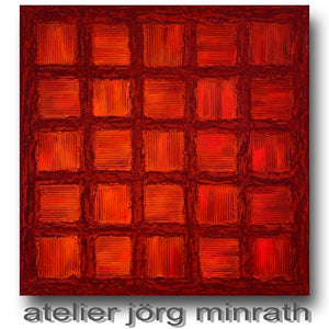 "fenêtre" | Jörg Minrath | 2019 | 120 x 120 x 2 cm