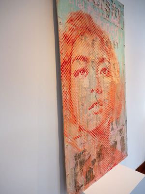 "Orange Diversity" | Patrizia Casagranda | 2022 | 180 x 100 cm
