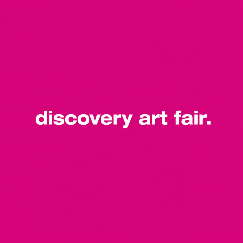 Discovery Art Fair Cologne 30. Oktober - 1. November 2026
