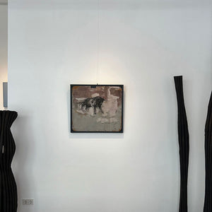 "Stier" | Anja Brachmann | 2025 | 74,5 x 68,2 cm