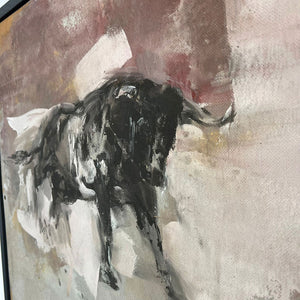 "Stier" | Anja Brachmann | 2025 | 74,5 x 68,2 cm