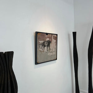 "Stier" | Anja Brachmann | 2025 | 74,5 x 68,2 cm