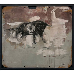 "Stier" | Anja Brachmann | 2025 | 74,5 x 68,2 cm
