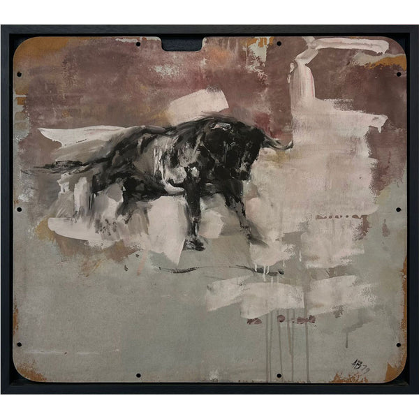 "Stier" | Anja Brachmann | 2025 | 74,5 x 68,2 cm