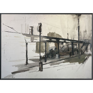 "Station IV" | Anja Brachmann | 2024 | 102 x 72 cm