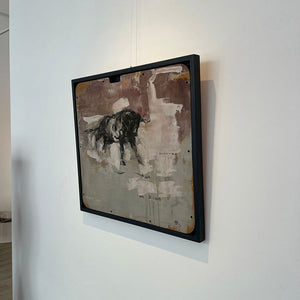 "Stier" | Anja Brachmann | 2025 | 74,5 x 68,2 cm