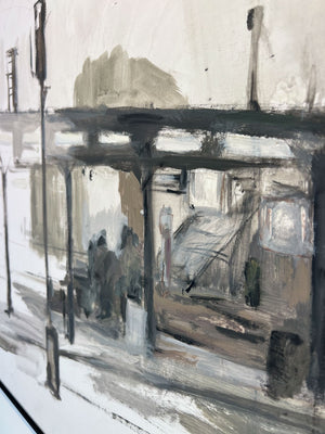 "Station IV" | Anja Brachmann | 2024 | 102 x 72 cm