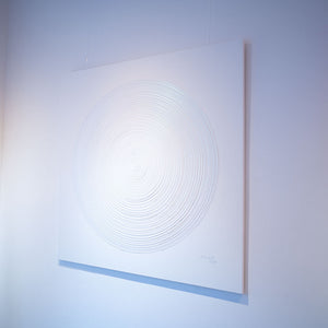 "disque" | Jörg Minrath | 2023 | 120 x 120 x 2 cm