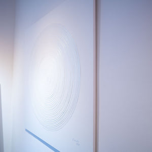 "disque" | Jörg Minrath | 2023 | 120 x 120 x 2 cm