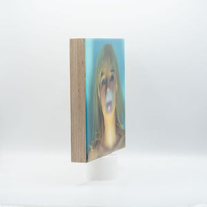 "Edition #5" | Resin auf Holz | 23 x 23 x 3 cm