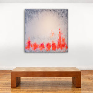 "chaleur" | Jörg Minrath | 2023 | 120 x 120 x 2 cm