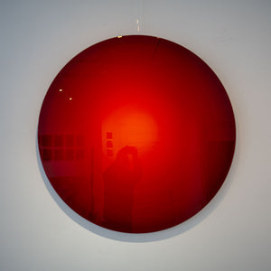 "plaque rouge" | Jörg Minrath | 2024 | 100 x 2,2 cm