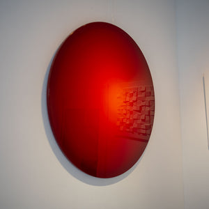 "plaque rouge" | Jörg Minrath | 2024 | 100 x 2,2 cm