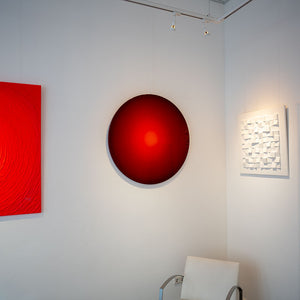 "plaque rouge" | Jörg Minrath | 2024 | 100 x 2,2 cm