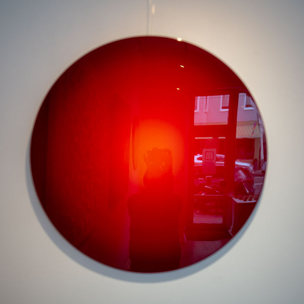 "plaque rouge" | Jörg Minrath | 2024 | 75 x 2,2 cm