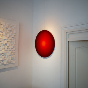 "plaque rouge" | Jörg Minrath | 2024 | 75 x 2,2 cm