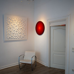 "plaque rouge" | Jörg Minrath | 2024 | 75 x 2,2 cm