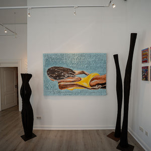 "Yellow swimsuit" | Martina Hamrik | 2025 | 120 x 180 cm