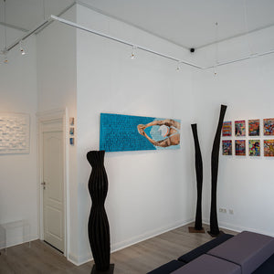 "Brustschwimmerin" | Martina Hamrik | 2025 | 60 x 200 cm