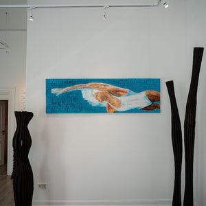 "Kraulerin" | Martina Hamrik | 2025 | 60 x 200 cm