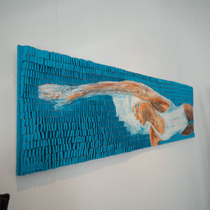 "Kraulerin" | Martina Hamrik | 2025 | 60 x 200 cm