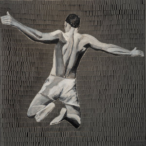"Sprung" | Martina Hamrik | 2025 | 120 x 120 cm