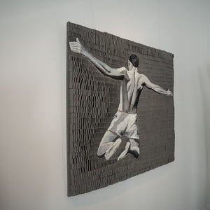 "Sprung" | Martina Hamrik | 2025 | 120 x 120 cm