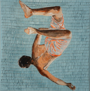 "Salto" | Martina Hamrik | 2025 | 120 x 120 cm