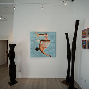 "Salto" | Martina Hamrik | 2025 | 120 x 120 cm