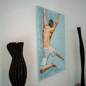"Positivity" | Martina Hamrik | 2025 | 180 x 120 cm