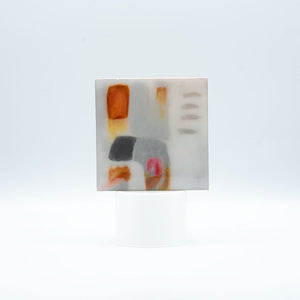 "Miniatur #149" | 2023 | 10 x 10 x 1,8 cm