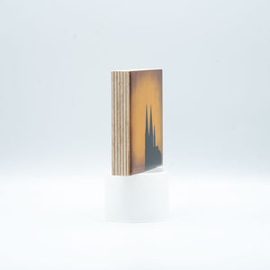 "Miniatur #181" | 2023 | 10 x 10 x 1,8 cm