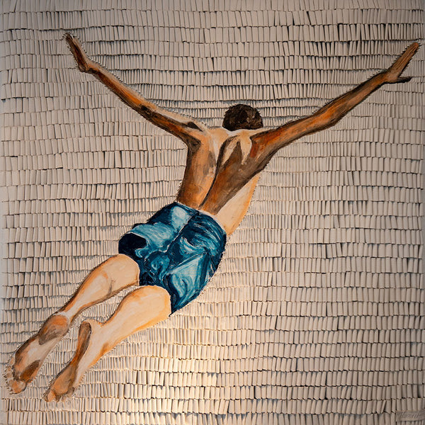 "Im Flug" | Martina Hamrik | 2026 | 130 x 130 cm