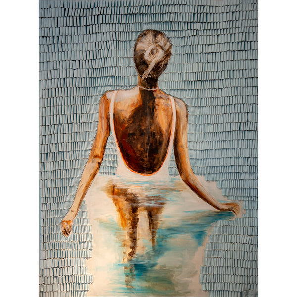 "White swimsuit" | Martina Hamrik | 2026 | 150 x 120 cm
