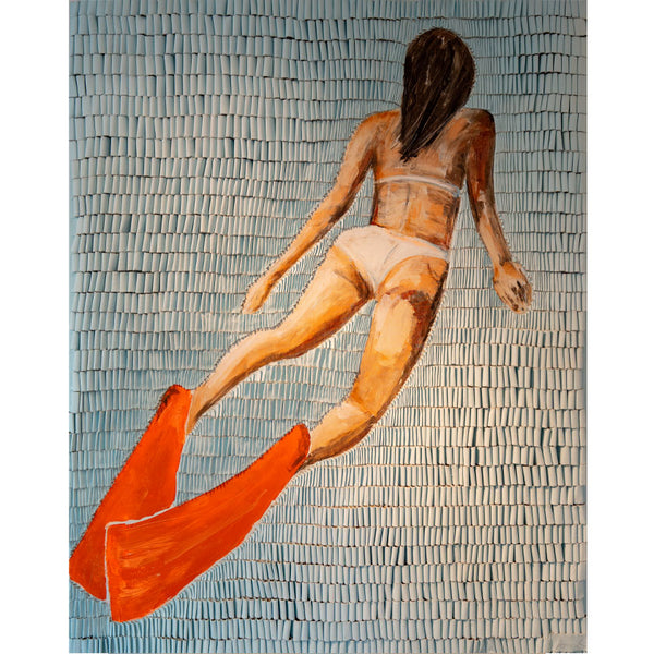 "Snorkeler" | Martina Hamrik | 2026 | 150 x 120 cm