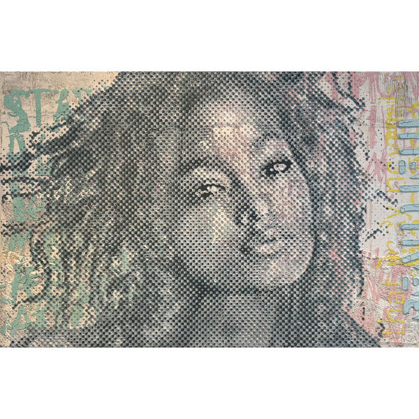 "Grey Green Power of Change" | Patrizia Casagranda | 2026 | 95 x 135 cm