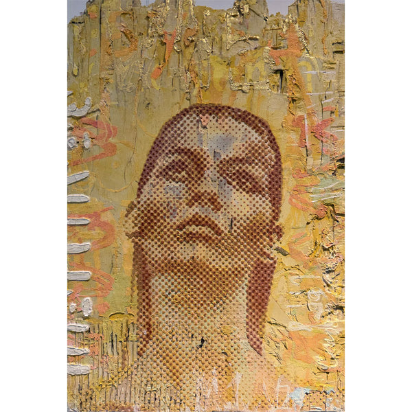 "Brown Yellow Power of Change" | Patrizia Casagranda | 2026 | 75 x 50 cm