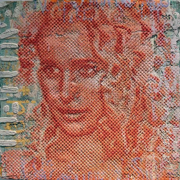 "Red Green Power of Change" | Patrizia Casagranda | 2026 | 55 x 55 cm