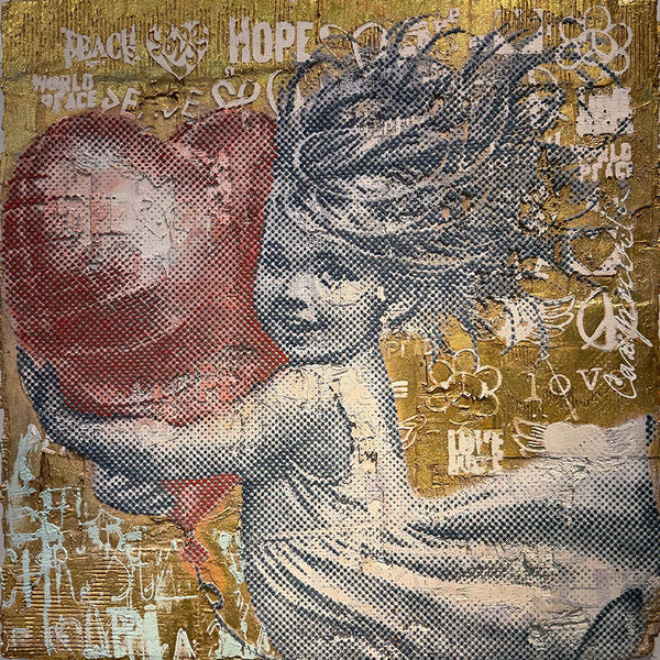 "There Is Always Hope" | Patrizia Casagranda | 2026 | 100 x 100 cm