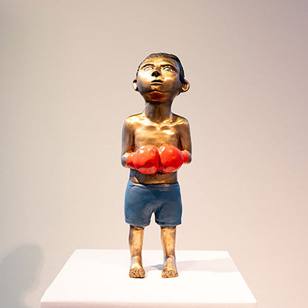 Boxer3 | Peter Hermann | Bronze limitiert 1/12 | H 35 cm | 2026