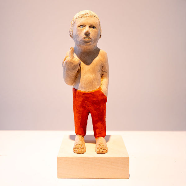 Wandobjekt V | Peter Hermann | Lindenholz | H 25 cm | 2026