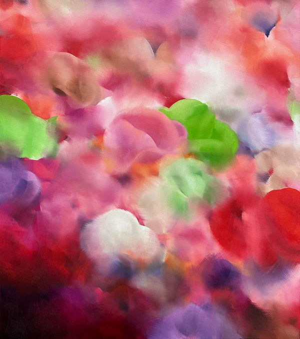 "Himbeerwald" | Rhea Standke | 2025 | 90 x 80 cm