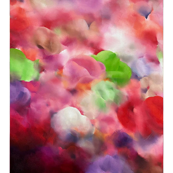 "Himbeerwald" | Rhea Standke | 2025 | 90 x 80 cm