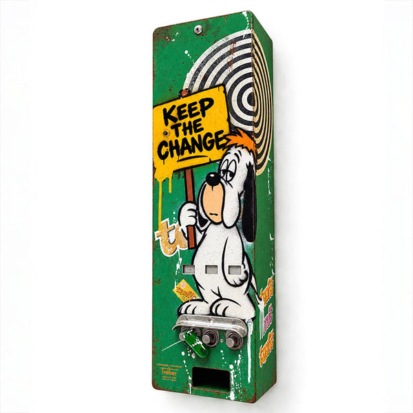 "KEEP THE CHANGE" | Van Ray | 2026 | Unikat | 77x 22 x 16cm