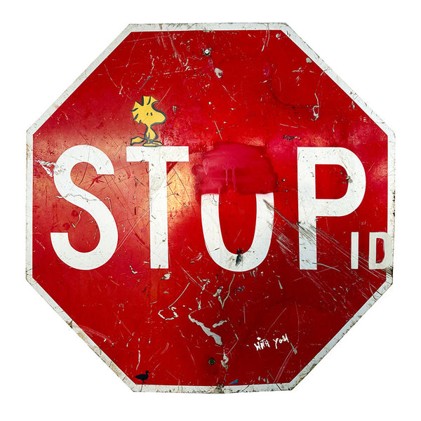 "STUPID WITH YOU" | Van Ray | 2025 | Unikat | 92 x 92 cm