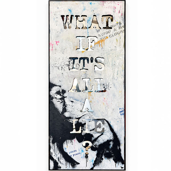 "OFF THE WALL 1" | Van Ray | 2026 | Unikat | 180 x 75 x 5 cm